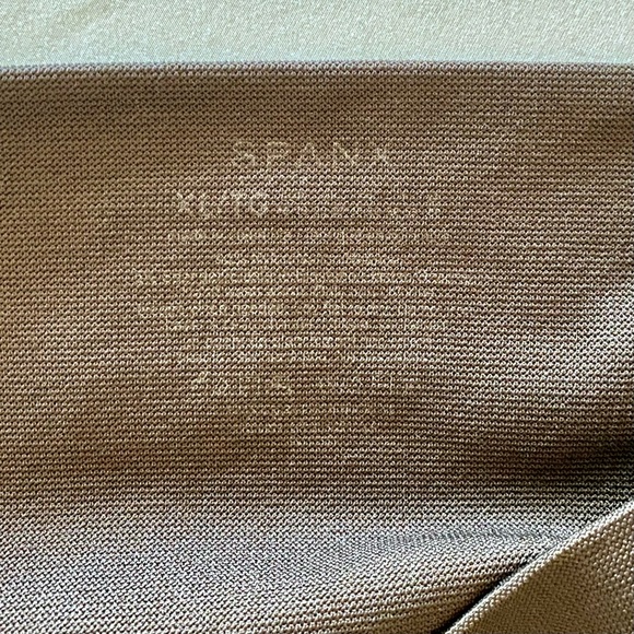 Spanx seamless brown zipper leggings size XL - Picture 3 of 5